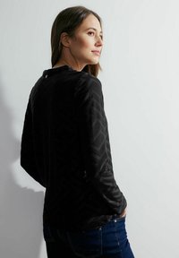 Cecil Langarmshirt - schwarz