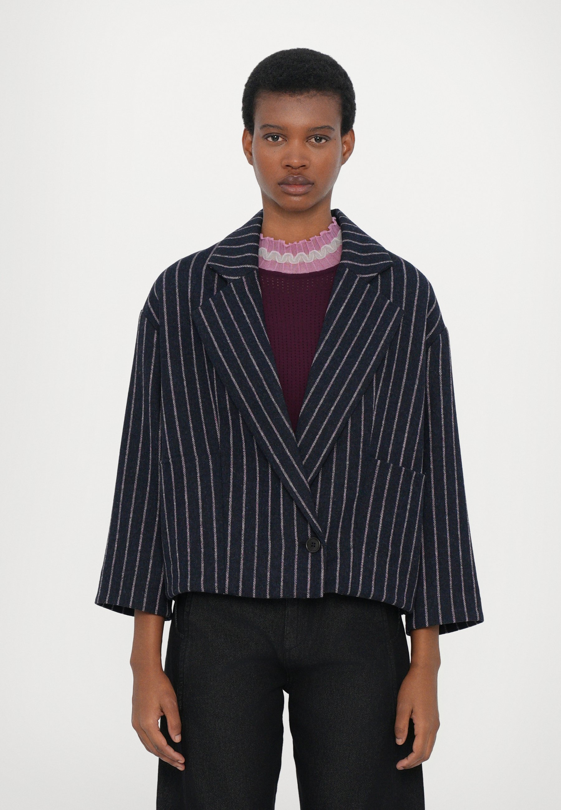 Henrik Vibskov SHADY SUIT JACKET - Blazer - dark blue - Zalando.co.uk