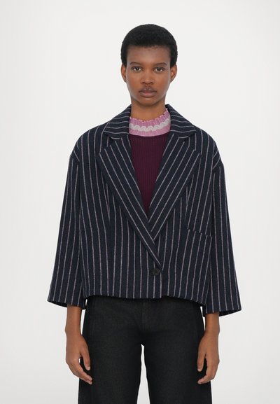 Henrik Vibskov SHADY SUIT JACKET - Kratka jakna - dark blue
