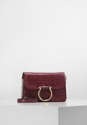 Cross body bag - dark red