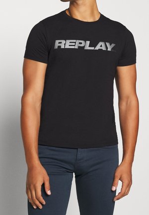 T-shirt print - black