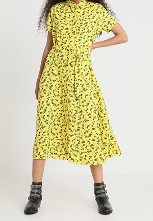 Vestido camisero - yellow