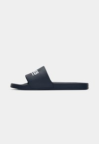 Jack & Jones JFWJERRY MOULDED SLIDER - Sandalias Planas - Anthracite