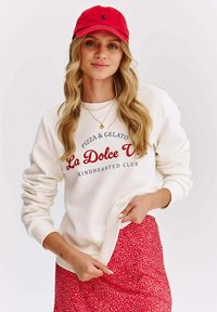 NAOKO LA DOLCE VITA  - Mikina - white