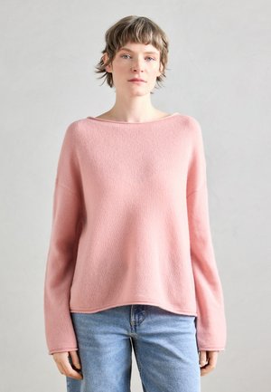LONGSLEEVE BOAT NECK - Džemper - natural rose