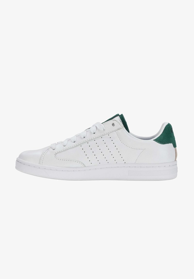 K-SWISS LOZAN KLUB LTH - Tenisky - white white posy green sd