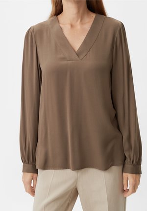 Bluse - brown