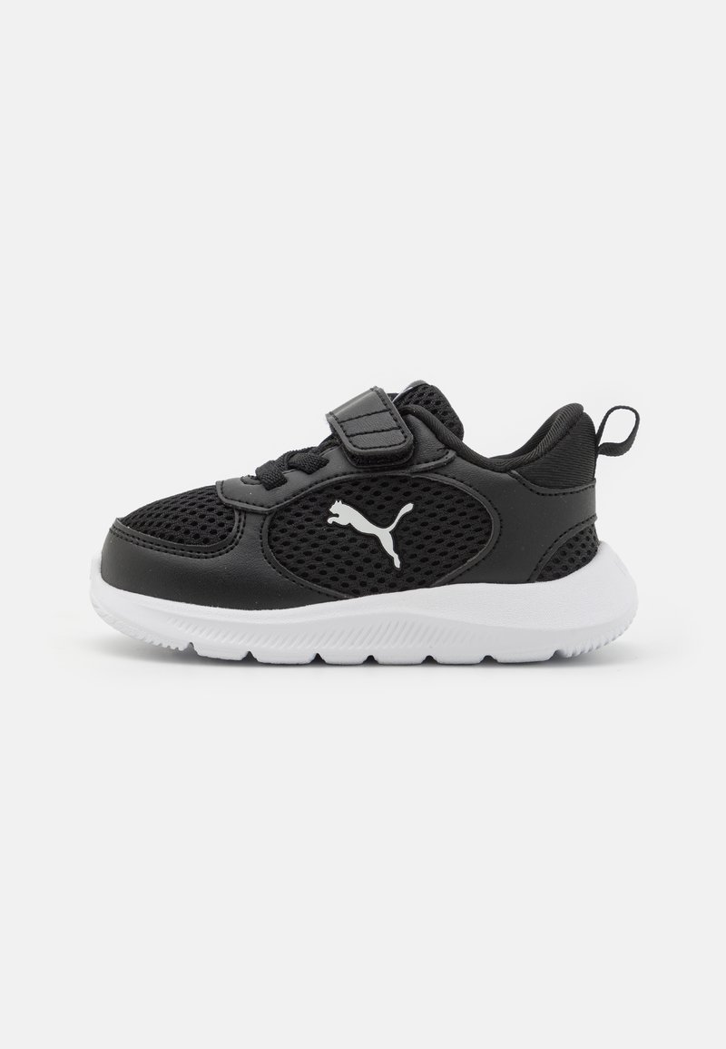 Puma - FUN RACER 2 UNISEX - Pantofi de alergare pe asfalt - black/white, Extindeți