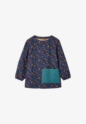 Vertbaudet, VERTBAUDET KINDER MALKITTEL MIT ALLOVER-PRINT UND REISSVERSCHLUSS - Light jacket - nachtblau