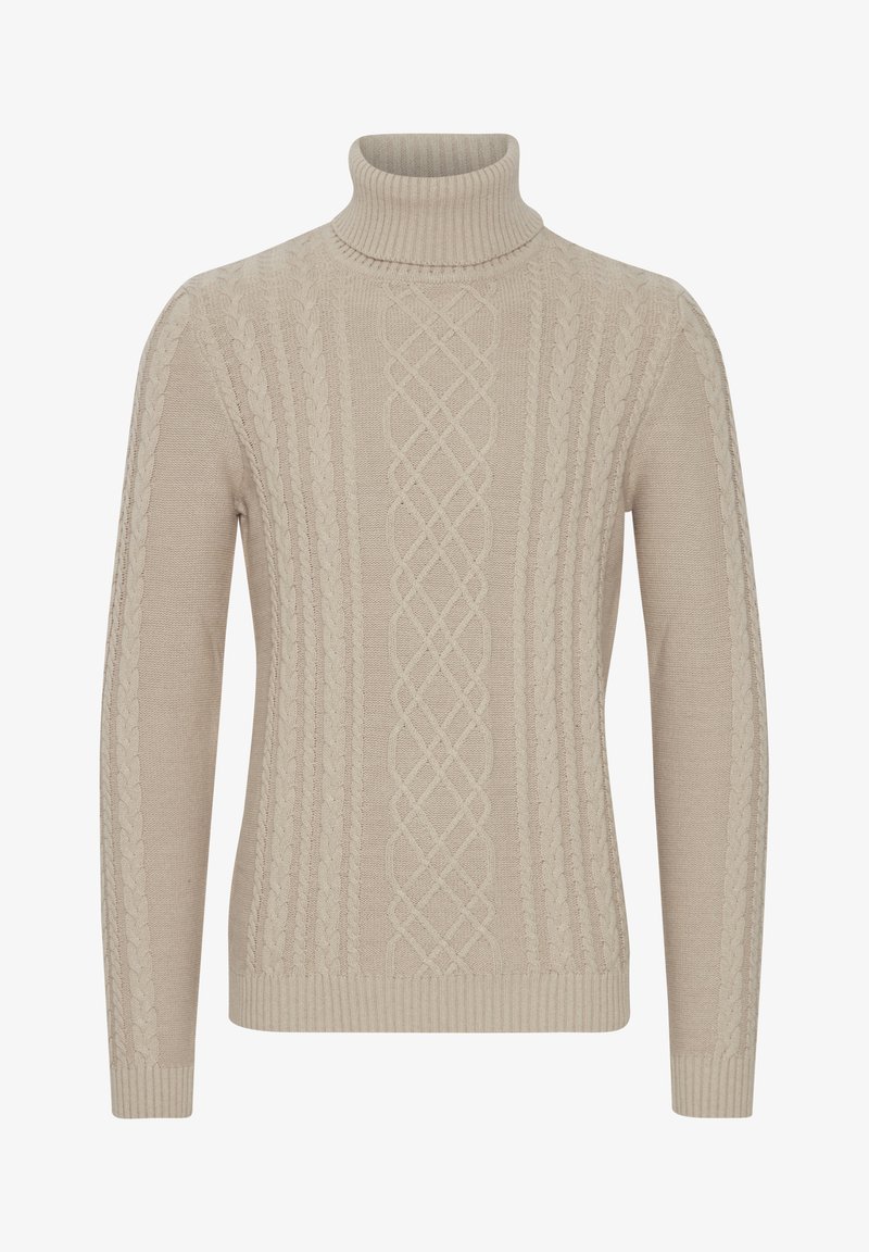 Project Jumper 11 Project PRJAMELIO HEAVY KNIT ROLLNECK - Jumper - humus/brown - Zalando