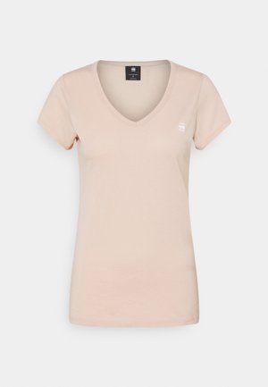 T-shirt med print - light pink