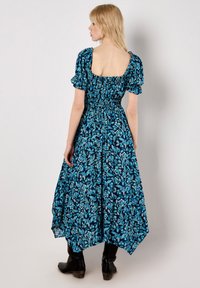 Apricot SARASA MILKMAID - Maxiklänning - navy