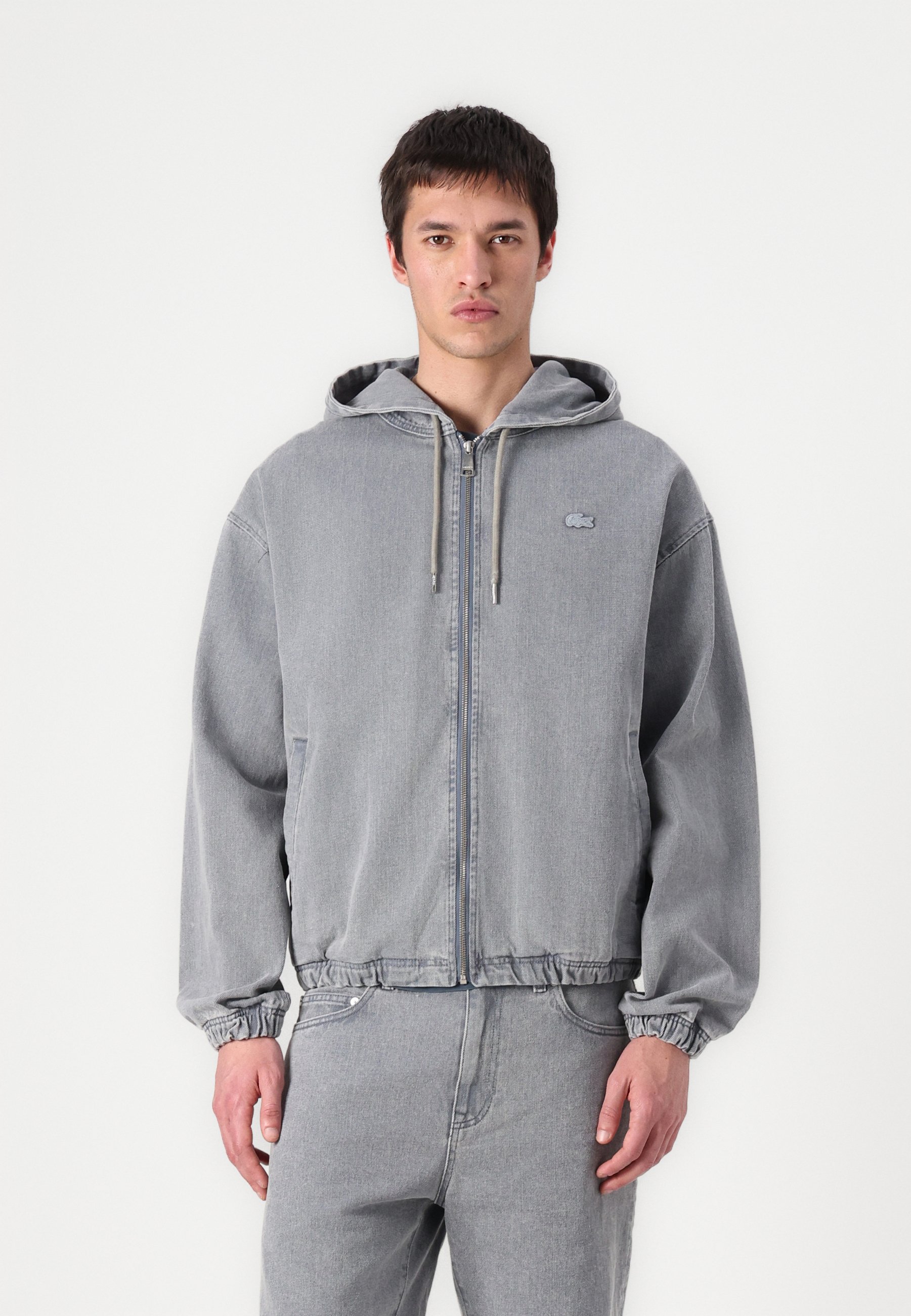 Lacoste Veste en jean calcaire/gris - Main Image