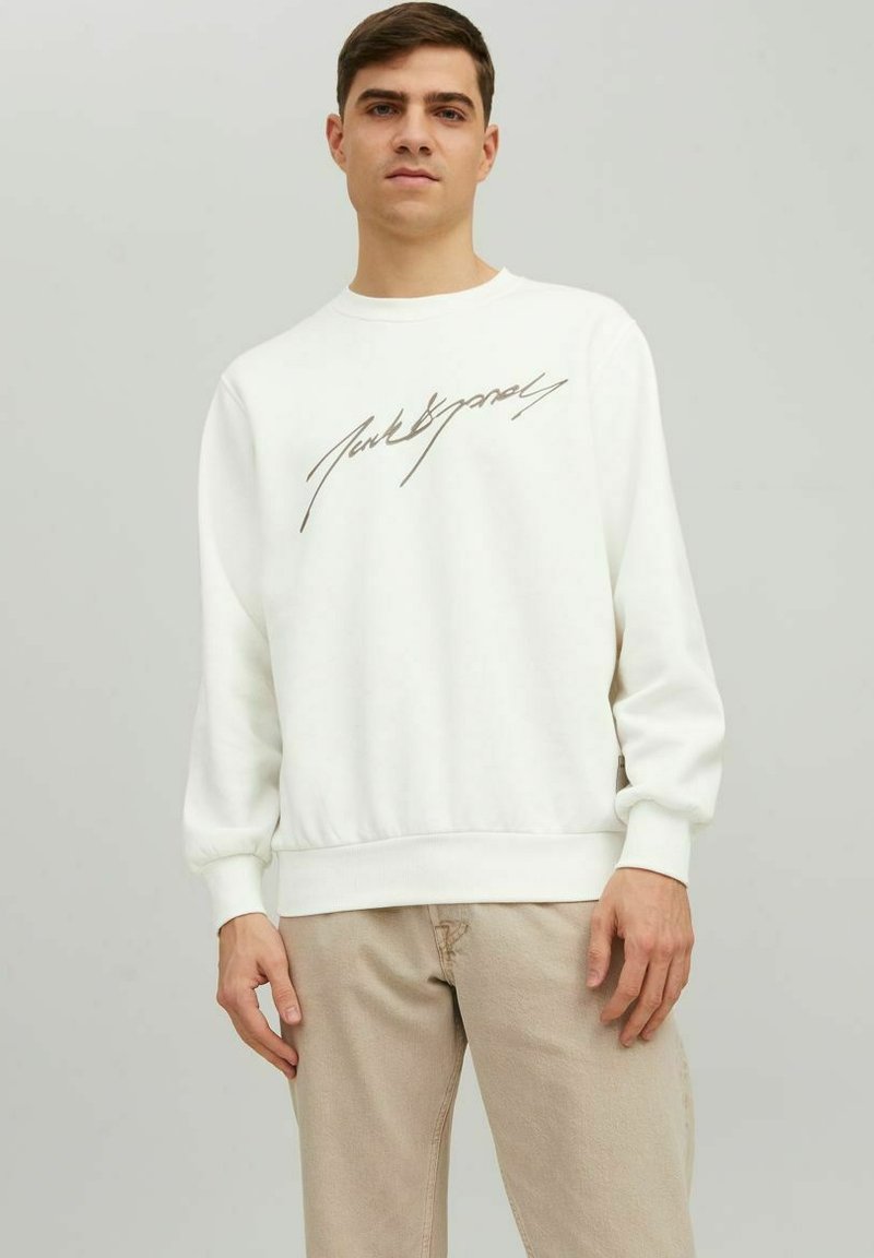 Jack & Jones JCOFUSION BIG BRANDING TEE CREW - Trükipildiga T-särk