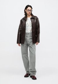 Holzweiler REGULAR JACKET - Odinis švarkas - burgundy