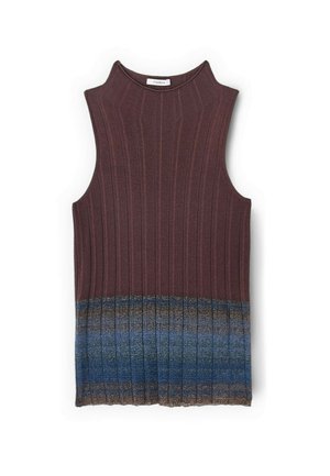 Motivi, MAGLIA DOLCEVITA CON ORLO - Top - marrone