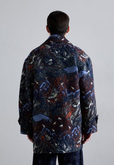 Henrik Vibskov DIMOUT COAT - Īss mētelis - black