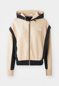 ENNISON - Zip-up sweatshirt - medium beige