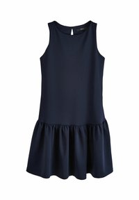 REGULAR FIT - SLEEVELESS DROP WAIST  - Rochie din jerseu - navy blue