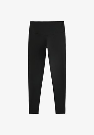 OYSHO, COMFORTLUX SUPER HIGH RISE 70 cm FULL LENGTH - Leggings - black