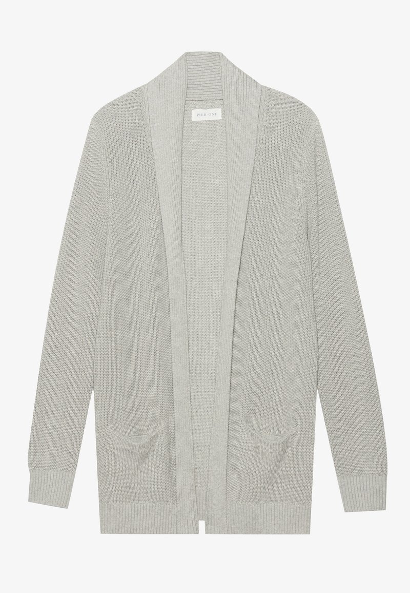 Pier One Vest lichtgrijs gemêleerd Pier One Vest lichtgrijs gemêleerd