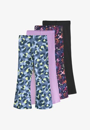 Next, REGULAR FIT - FLARED LEGGINGS 4 PACK - Leggings - Hosen - splat bright animal purple