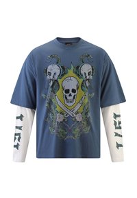 Pitkähihainen paita - blue white