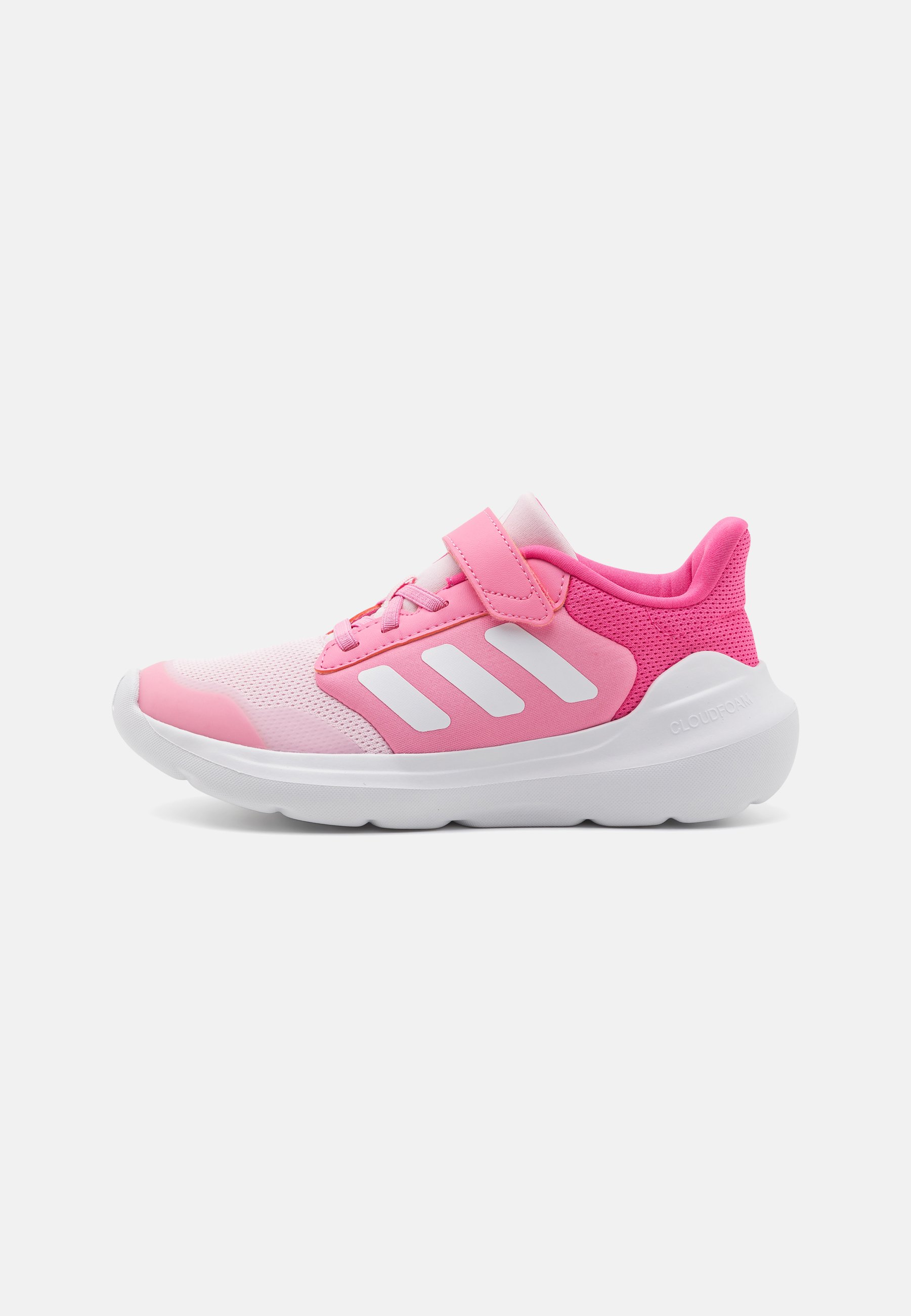 adidas Performance TENSAUR RUN 3.0 UNISEX - Road running shoes - clear pink/ footwear white/pulse magenta/pink - Zalando.co.uk