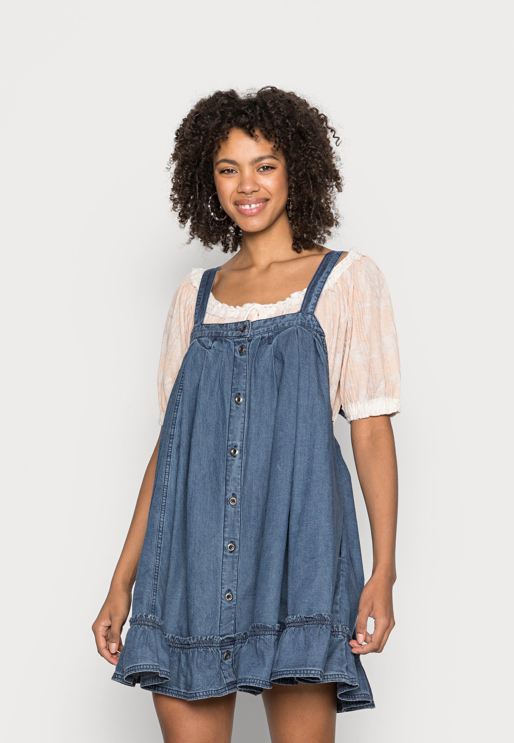 WILD ONE - Denim dress - moonlit night 
