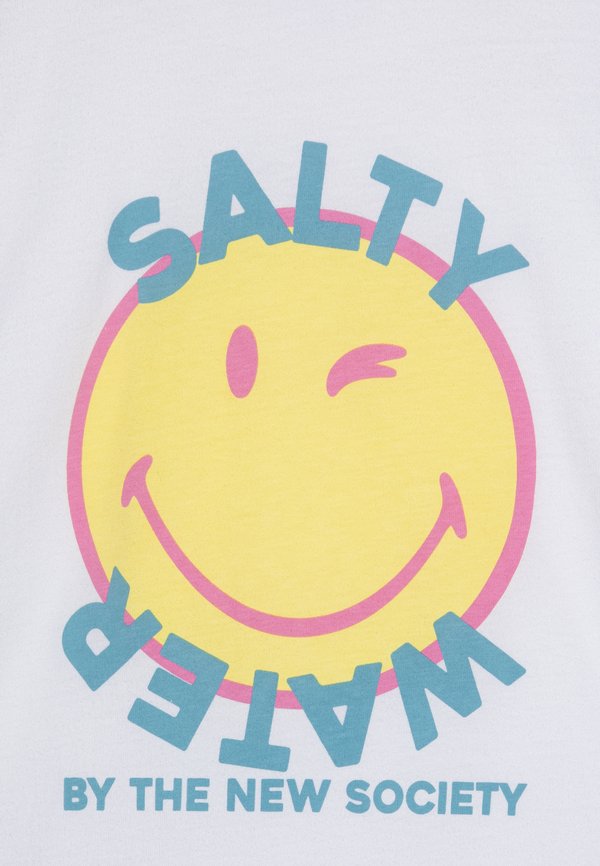 SMILEY SALTY WATER UNISEX - Print T-shirt3