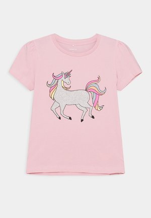 NKFBEINA - T-shirt z nadrukiem - pink nectar