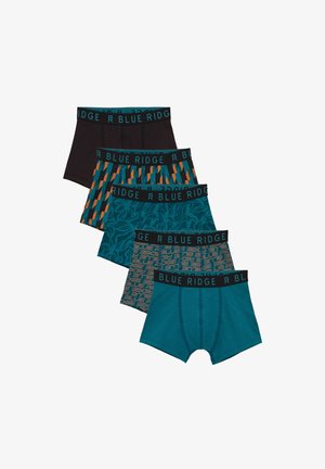 WE Fashion 5 PACK - Boxerky - green blue