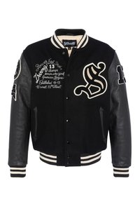 Schott Lederjacke - noir