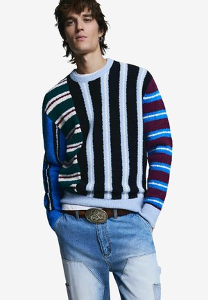 MULTISTRIPE  - Jumper - red