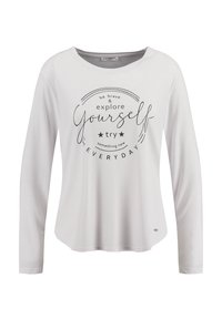 WLS EXPLORE ROUND - Langarmshirt - white