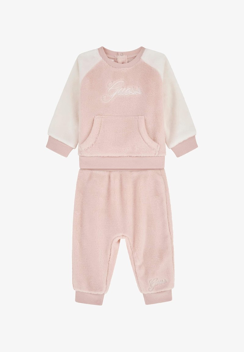 Guess ACTIVE - Trenirka - pink roses