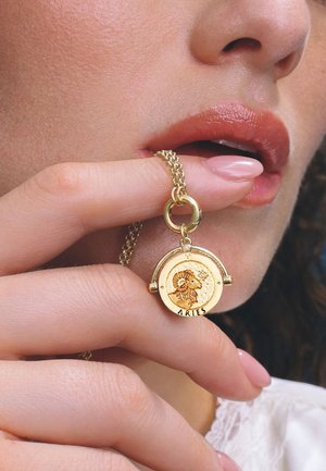 FABLE ENGLAND, ARIES ZODIAC SPINNER - Ketting - gold-coloured