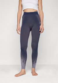 ODLO BOTTOM LONG PERFORMANCE WARM - Langunderbukse - gray ridge