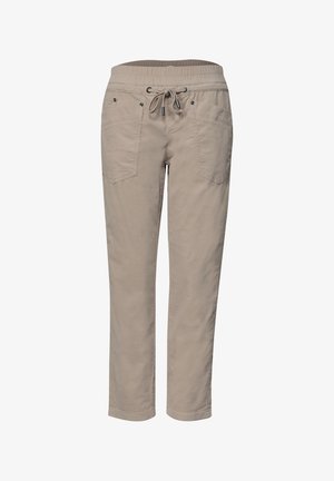 Street One, SLIM LEG CORDHOSE IM LOOSE FIT - Pantalon classique - fading sand