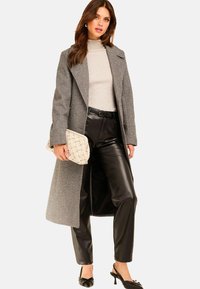 Lipsy DOUBLE BREASTED BELTED - REGULAR FIT - Trenčkot - grey