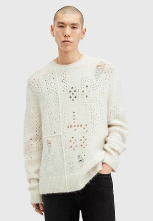HADWIN CREW - Strickpullover - white