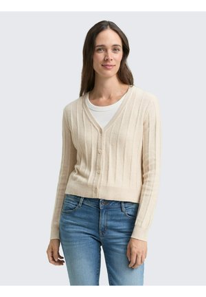 Vest - sand stone beige melange