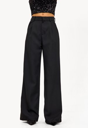 Pantalon classique - solid black