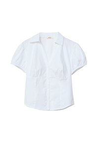 SHORT SLEEVE  - Skjortebluser - white
