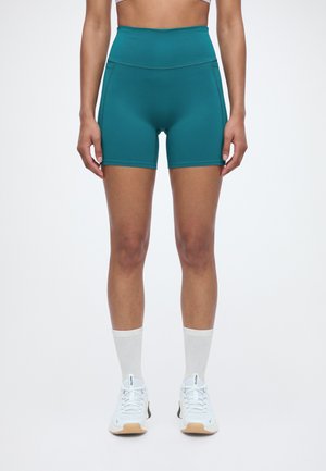 Nike Performance, Спортни шорти - bright spruce/midnight turq
