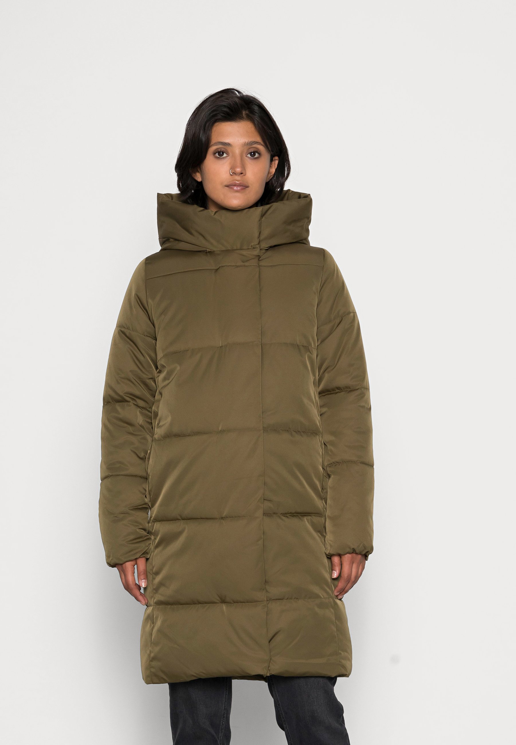 Vero Moda VMSTELLA COAT BOOS - Classic coat - dark olive/dark green -  Zalando.co.uk