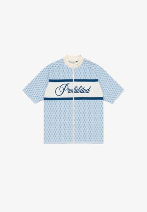 PROHIBITED, UNISEX - T-shirt imprimé - light blue