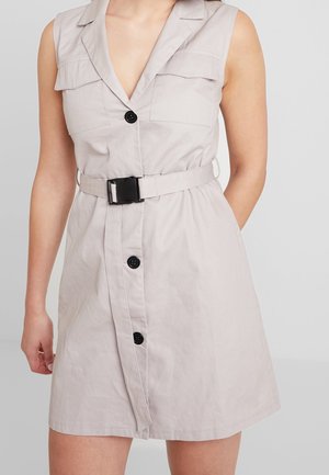 Skjortekjole - stone