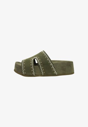 Colors of California, CIABATTA DONNA COLORS OF CALIFORNIA NEW MILITARY - Ciabattine - verde