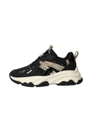 Sneakers laag - zwart